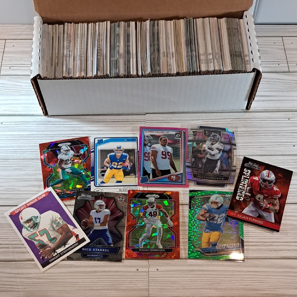 Assorted Sports Trading Cards Collection
